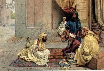 unknow artist Arab or Arabic people and life. Orientalism oil paintings 17 France oil painting art